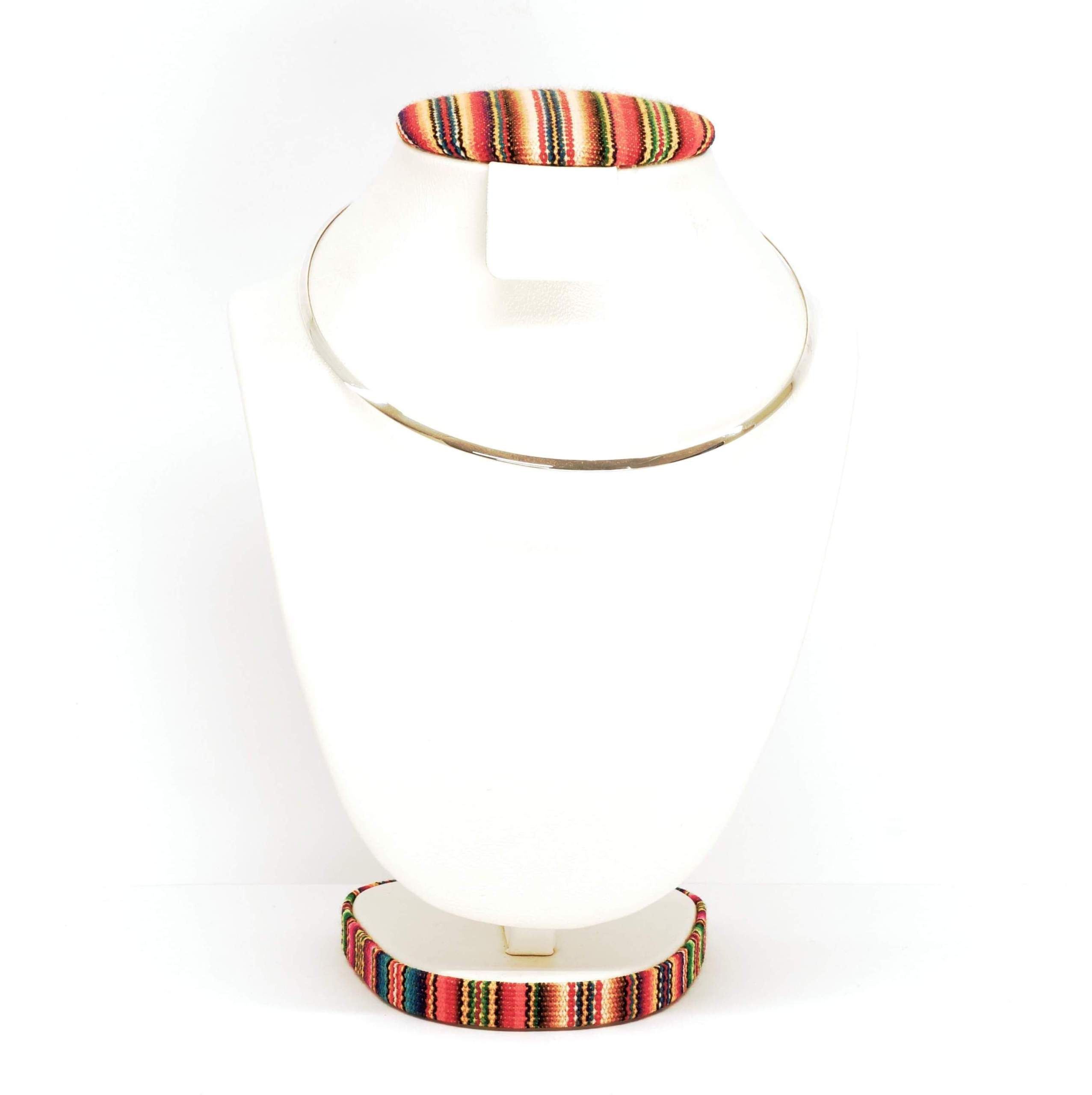 950 Zilveren fijne trendy collier met sluiting