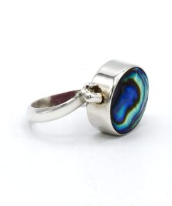 Abalone-Spondylus dubbelzijdige ring