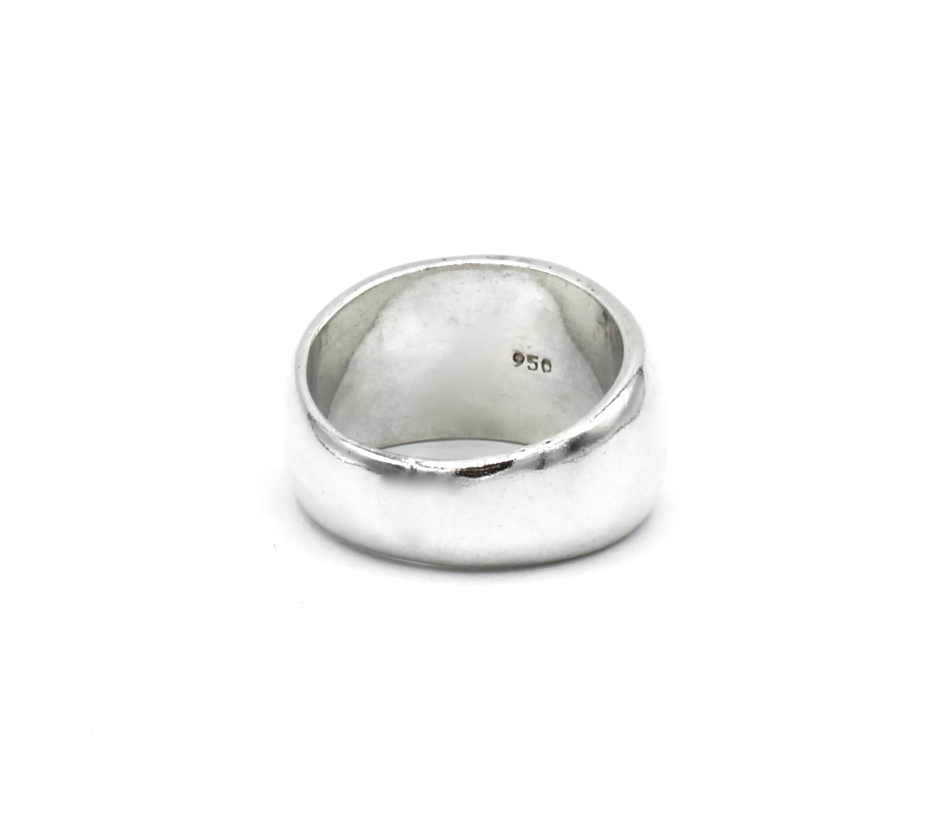Abalone druppel zilveren ring - Afbeelding 3