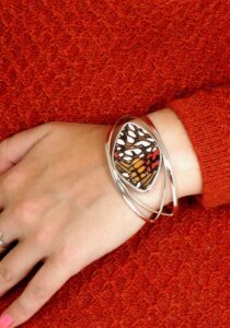 Alternative view of Agraulis Vanillae luxe zilveren armband