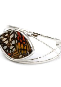 Agraulis Vanillae luxe zilveren armband