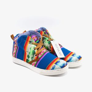 Amauta-design Peruaanse bottines azul