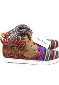 Alternative view of Amauta-design Peruaanse bottines colorido inusual