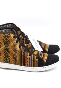 Alternative view of Amauta-design Peruaanse schoenen alto negro