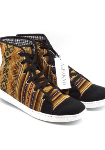 Amauta-design Peruaanse schoenen alto negro