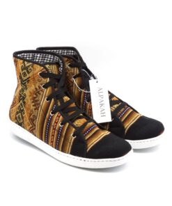 Amauta-design Peruaanse schoenen alto negro