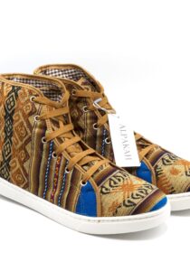 Amauta-design Peruaanse schoenen azul con telar