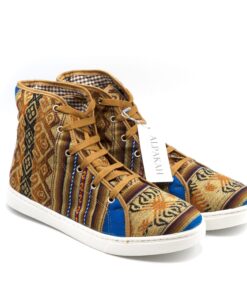 Amauta-design Peruaanse schoenen azul con telar