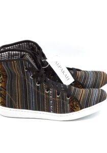 Alternative view of Amauta-design Peruaanse schoenen negro rayado