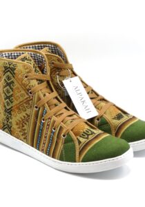 Amauta-design Peruaanse schoenen verde con telar