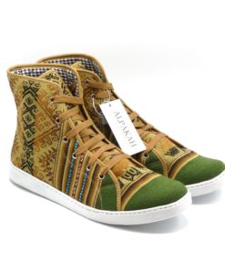 Amauta-design Peruaanse schoenen verde con telar