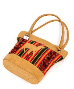 Amauta-design handtas okergeel