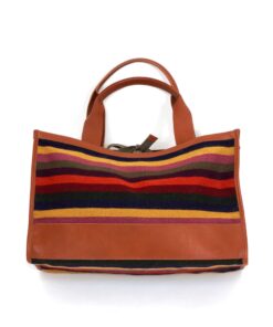 Baby alpaca lederen handtas