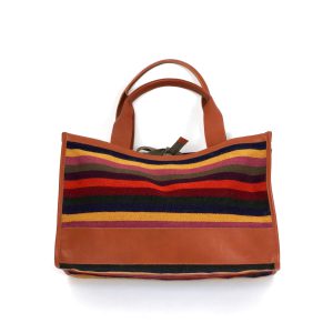 Baby alpaca lederen handtas