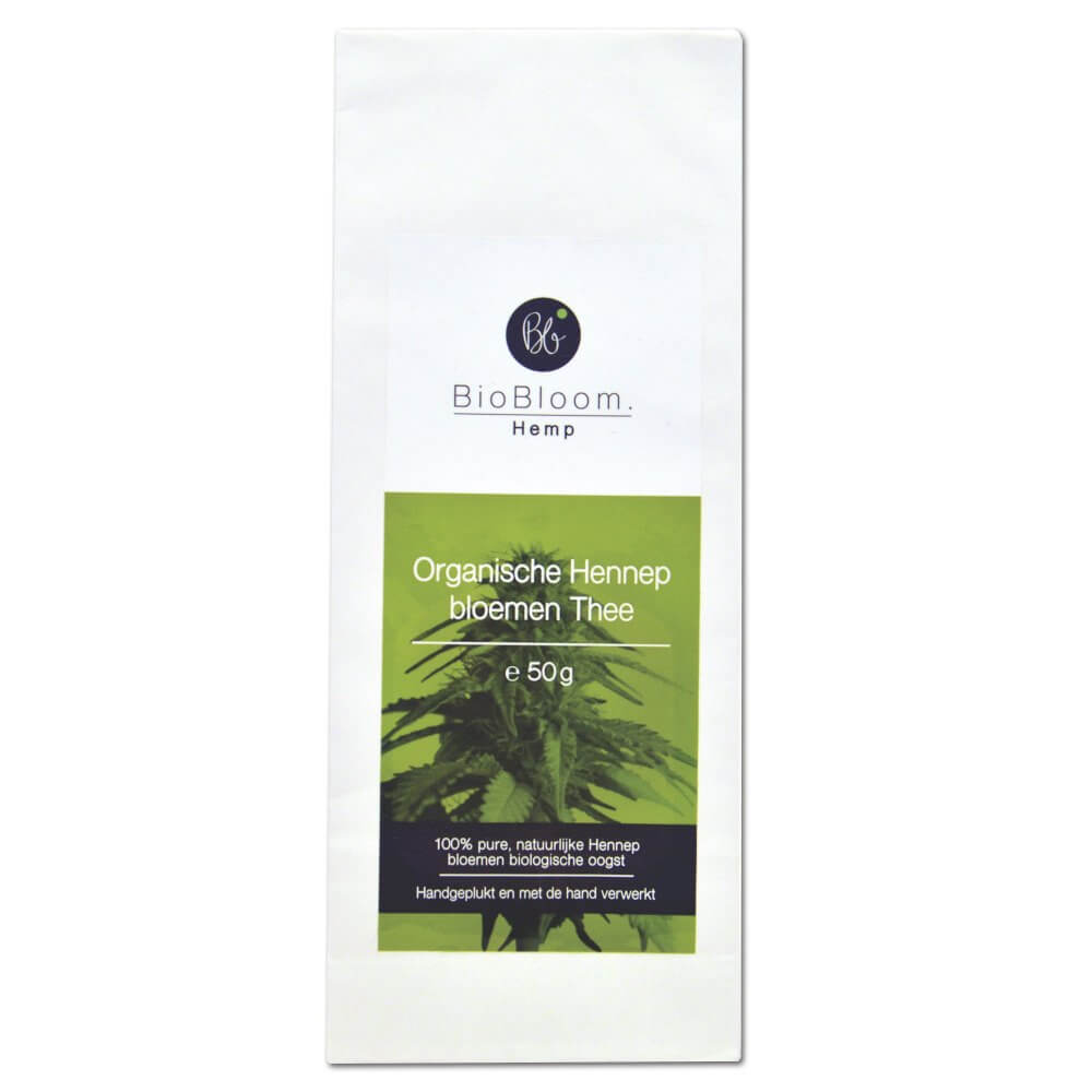 BioBloom Hennepbloem thee 50g Bio
