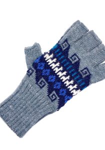 Alternative view of Blauw peruaans mitaine