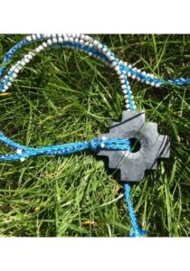 Chakana aan ketting blauw1