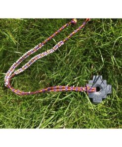 Chakana aan ketting rood paars