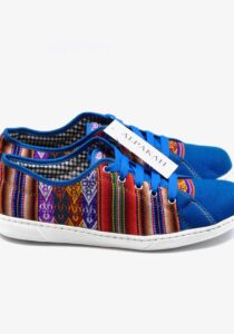 Alternative view of Chaski-design Peruaanse schoenen azul