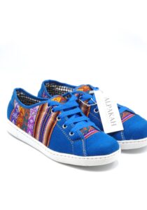 Chaski-design Peruaanse schoenen azul eléctrico