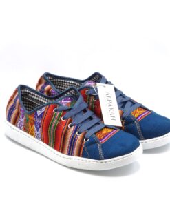 Chaski-design Peruaanse schoenen azul marino