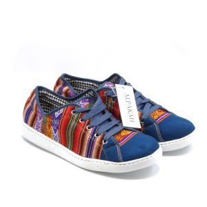 Chaski-design Peruaanse schoenen azul marino