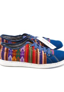 Alternative view of Chaski-design Peruaanse schoenen azul peruano