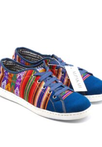 Chaski-design Peruaanse schoenen azul peruano