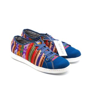 Chaski-design Peruaanse schoenen azul peruano