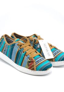 Chaski-design Peruaanse schoenen chrysocolla