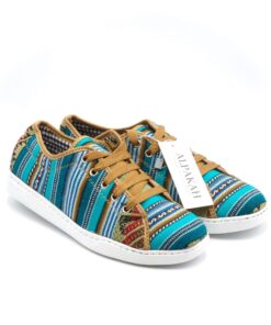 Chaski-design Peruaanse schoenen chrysocolla