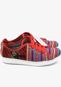 Alternative view of Chaski-design Peruaanse schoenen flores