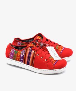 Chaski-design Peruaanse schoenen rojo