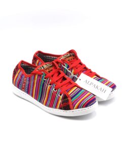 Chaski-design Peruaanse schoenen rood