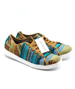 Chaski-design Peruaanse schoenen turquesa