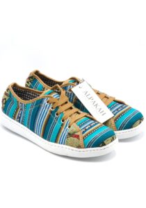 Chaski-design Peruaanse schoenen turquesa marino