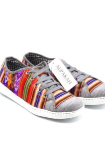 Chaski-design peruaanse schoenen gris claro