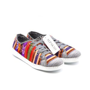 Chaski-design peruaanse schoenen gris claro