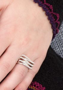 Alternative view of Chaupi zilveren ring