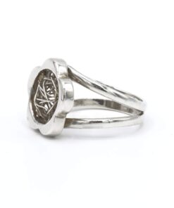 Choque zilveren ring