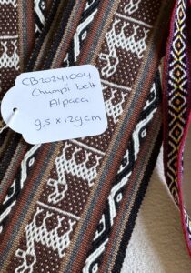 Chumpi gordel Alpaca..