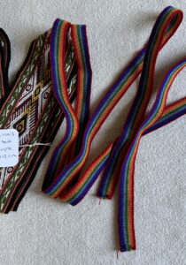 Chumpi gordel Inti paars.