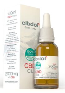Cibdol CBD Olie 50ml 4% CBD