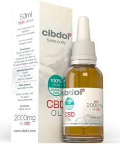 Cibdol CBD Olie 50ml 4% CBD