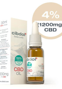 Cibdol CBD Olie 30ml 4% CBD