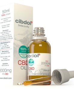 Cibdol CBD Olie 50ml 4% CBD