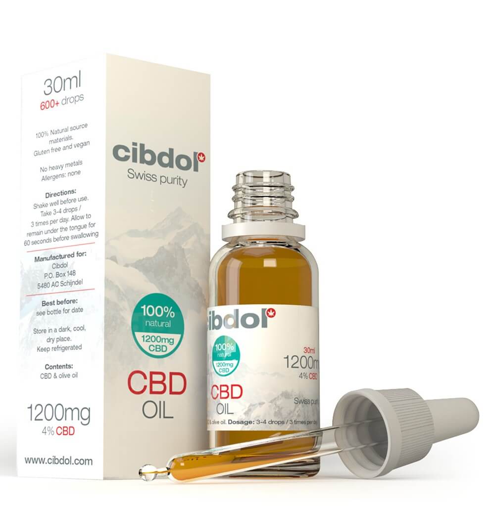 Cibdol CBD Olie 30ml 4% CBD - Afbeelding 3
