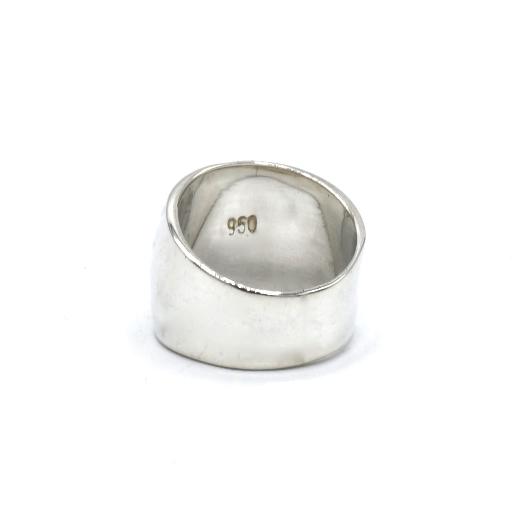 Cusi chrysocolla zilveren ring - Afbeelding 4