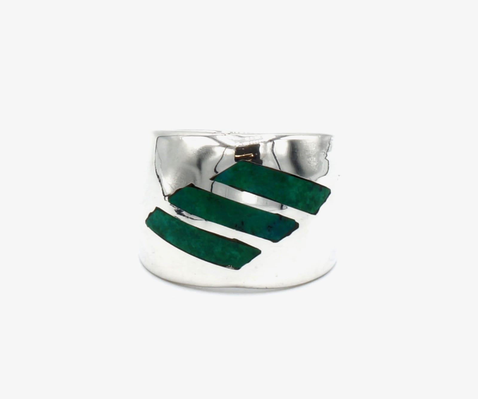 Cusi chrysocolla zilveren ring - Afbeelding 5