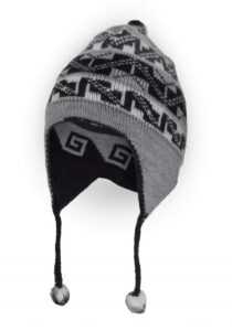 Design dubbelface muts grijs/donker grijs